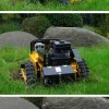 Customized Industrial grass cutting machine remote control slope lawn mowers 19/31inch remote flail mower for garden and farm - Image 14