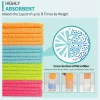 12/20Pcs Microfiber Cleaning Cloths Reusable Dish Towels Soft Rags Absorbent Dishcloths for Drying Dishes Kitchen Hand Towels - Image 4