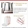 Child Safety Seat Mat for 6 Months To 12 Years Old  Baby Car Seat Cushion Adjustable Stroller Seat Pad Portable Shopping Cart M - Image 17