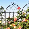 2 Pack Metal Garden Trellis 71" x 19.7" Rustproof Trellis for Climbing Plants Outdoor Flower Support Black - Image 7