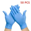 50PCS Pink Nitrile Gloves Disposable Powder Free Household Cleaning Gloves for Kitchen Gardening Working Dishwashing Industrial - Image 8