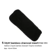 1PC Adult Diaper Insert 5-Layer Bamboo Charcoal High Absorption Washable Cloth Diapers Liner Reusable Nappies for Incontinent - Image 7