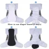 2pcs Washable Adult Diaper Inserts Large Size Reusable Elderly Care Products 4 Layer Microfiber Inserts Pads for Adult Nappies - Image 4