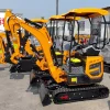 Customized Small Excavators from 1 to 2 Tons with Kubota Engines Optional Box Mower Attachments