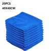 Microfiber Cleaning Cloths Car Wash Drying Towels Household Cleaning Cloths Auto Detailing Polishing Cloth Home Clean Tools - Image 13