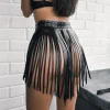 Fullyoung Sexy Lingerie Leather Harness Angel Wing Gothic Vitality Harajuku Waist Belt Garter Waistband Harness Punk Rave Garter - Image 15
