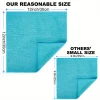 12/20Pcs Microfiber Cleaning Cloths Reusable Dish Towels Soft Rags Absorbent Dishcloths for Drying Dishes Kitchen Hand Towels - Image 2