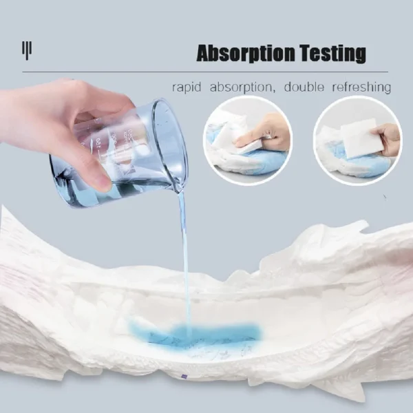 10pc/pack Large Size Disposable Menstrual Pad Underpants for Women Quick Absorption Postpartum Panties Adult Incontinence Briefs - Image 3