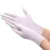 100/50/20PCS White Nitrile Gloves Disposable Waterproof Nitrile Gloves Hair Care Tattoos Household Dishwashing Cleaning Tools - Image 4