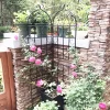 2 Pack Metal Garden Trellis 71" x 19.7" Rustproof Trellis for Climbing Plants Outdoor Flower Support Black - Image 3