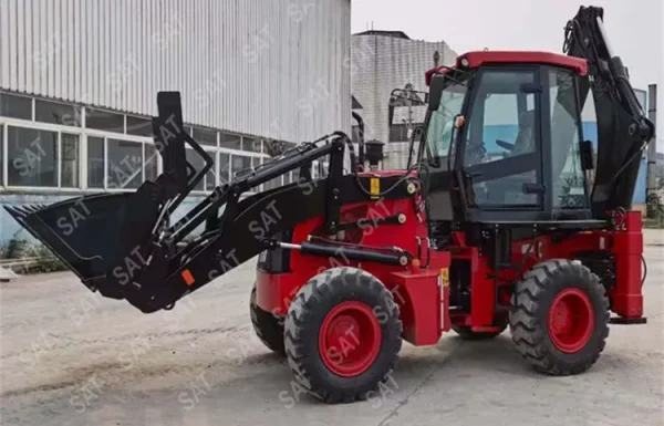 Farm 4wd loader backhoe mower 4x4 lawnmower single plough use tractor trenching machine agricultural agricolas mexico from China - Image 14