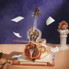 Robotime Rokr 3D Wooden Puzzle Symphony of Gorgeous Dreams Mechanical Music Box Pre-colored Design Gift for Family Kids BuildToy - Image 6