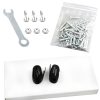 TAIMIMEI 1 Pair Lawn Aerator Spikes Shoes Grass Cultivator Shoes Spikes Nail Aerators Yard Garden Tool Soil Scarifiers Shoes - Image 17