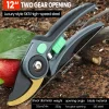 AIRAJ Plant Trim Garden Pruning Shears Horticulture Pruner Cut Shrub Garden Scissor Tool Branch Shear Orchard Folding Saw Set - Image 9