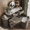 Best Selling Modern Dressing Table with Drawers Bedroom Furniture Solid Wood Dresser Table - Image 3
