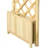 7.5' Wooden Wedding Arch, Garden Arch Arbor for Climbing Plants & Trellis Design, Great for Vines, or as Balloon Decoration - Image 2