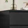 5 Drawer Dresser, Dresser Modern Dresser for TV Stand, Double Dresser Wide Storage Chests of Drawer with Door, Deep Drawers - Image 10