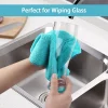 12pcs Microfiber Cleaning Cloth 30X30 cm ,12 Pack Cleaning Rag, Cleaning Towels with 4 Color Assorted,11.8"X11.8" - Image 5