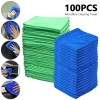 Microfiber Cleaning Cloths Car Wash Drying Towels Household Cleaning Cloths Auto Detailing Polishing Cloth Home Clean Tools - Image 14
