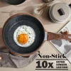 Induction Cookware Sets - 12 Piece Cooking Pan Set, Granite Nonstick Pots and Pans Set - Image 2