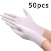 100/50/20PCS White Nitrile Gloves Disposable Waterproof Nitrile Gloves Hair Care Tattoos Household Dishwashing Cleaning Tools - Image 8