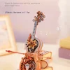 Robotime Rokr 3D Wooden Puzzle Symphony of Gorgeous Dreams Mechanical Music Box Pre-colored Design Gift for Family Kids BuildToy - Image 10