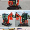 Customized Small Excavators from 1 to 2 Tons with Kubota Engines Optional Box Mower Attachments - Image 11