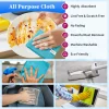 12/20Pcs Microfiber Cleaning Cloths Reusable Dish Towels Soft Rags Absorbent Dishcloths for Drying Dishes Kitchen Hand Towels - Image 3