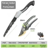 AIRAJ Plant Trim Garden Pruning Shears Horticulture Pruner Cut Shrub Garden Scissor Tool Branch Shear Orchard Folding Saw Set - Image 5