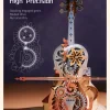 Robotime Rokr 3D Wooden Puzzle Symphony of Gorgeous Dreams Mechanical Music Box Pre-colored Design Gift for Family Kids BuildToy - Image 9