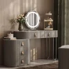 Best Selling Modern Dressing Table with Drawers Bedroom Furniture Solid Wood Dresser Table - Image 2
