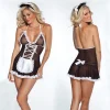 Porn Sexy Lingerie Roleplay Women Erotic Anime Maid Outfits Cosplay Costumes French Apron Maid Dress Servant Babydoll Uniform