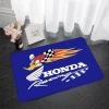 Bedside Carpet Hondas Black Wing Motorcycle Rugs Entrance Doormat Floor Mats Anti Slip Mat Kitchen Foot Rugs Hallway Home Decor - Image 3