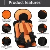 Child Safety Seat Mat for 6 Months To 12 Years Old  Baby Car Seat Cushion Adjustable Stroller Seat Pad Portable Shopping Cart M - Image 16