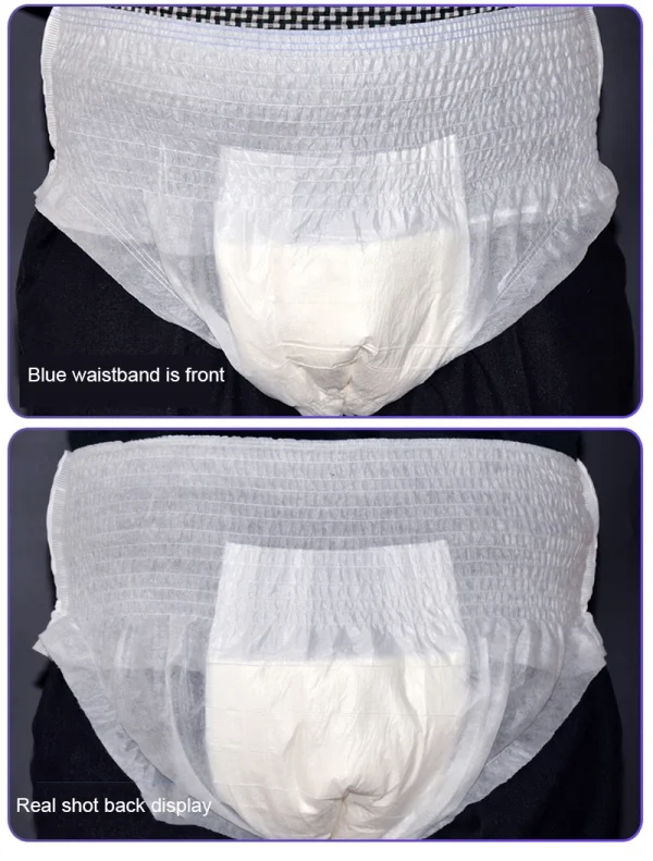 15Pcs/Set Disposable Adult Diaper Elderly Pregnant Strong Absorption Sanitary Pants - Image 14