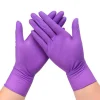 20/50PCS Disposable Nitrile Gloves Purple Powder-Free Rubber Hand Work Gloves for Mechanic Kitchen Beauty Household Cleaning - Image 9
