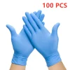 50/100PCS Pink Nitrile Gloves Disposable Powder Free Household Cleaning Gloves for Kitchen Gardening Working Beauty Nail Gloves - Image 11