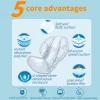 Love Shore 60 piece 12.6x24.41inches（32 * 62cm） adult diaper for the elderly, diaper gourd shaped diaper for the elderly, large - Image 3
