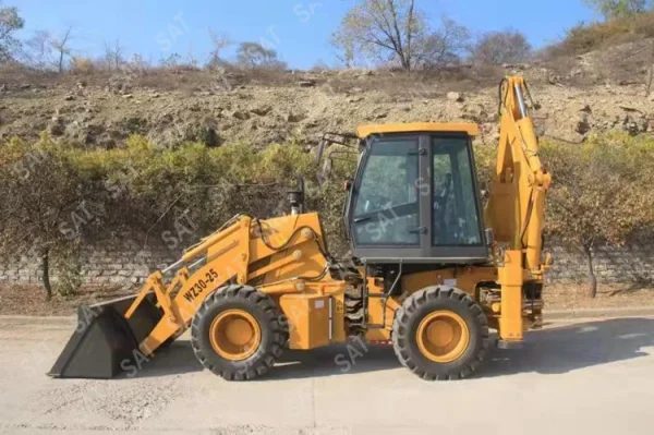 Farm 4wd loader backhoe mower 4x4 lawnmower single plough use tractor trenching machine agricultural agricolas mexico from China - Image 11