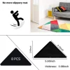 8/24pcs/set Triangle Washable Reusable Rug Gripper Anti-skid Rubber Mat Non Slip Patch Tape for Tile Floors Carpets Corners Pad - Image 5