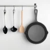 3Pcs Pre-Seasoned Cast Iron Skillet Set 6/8/10in Non-Stick Oven Safe Cookware Heat-Resistant Frying Pan - Image 6